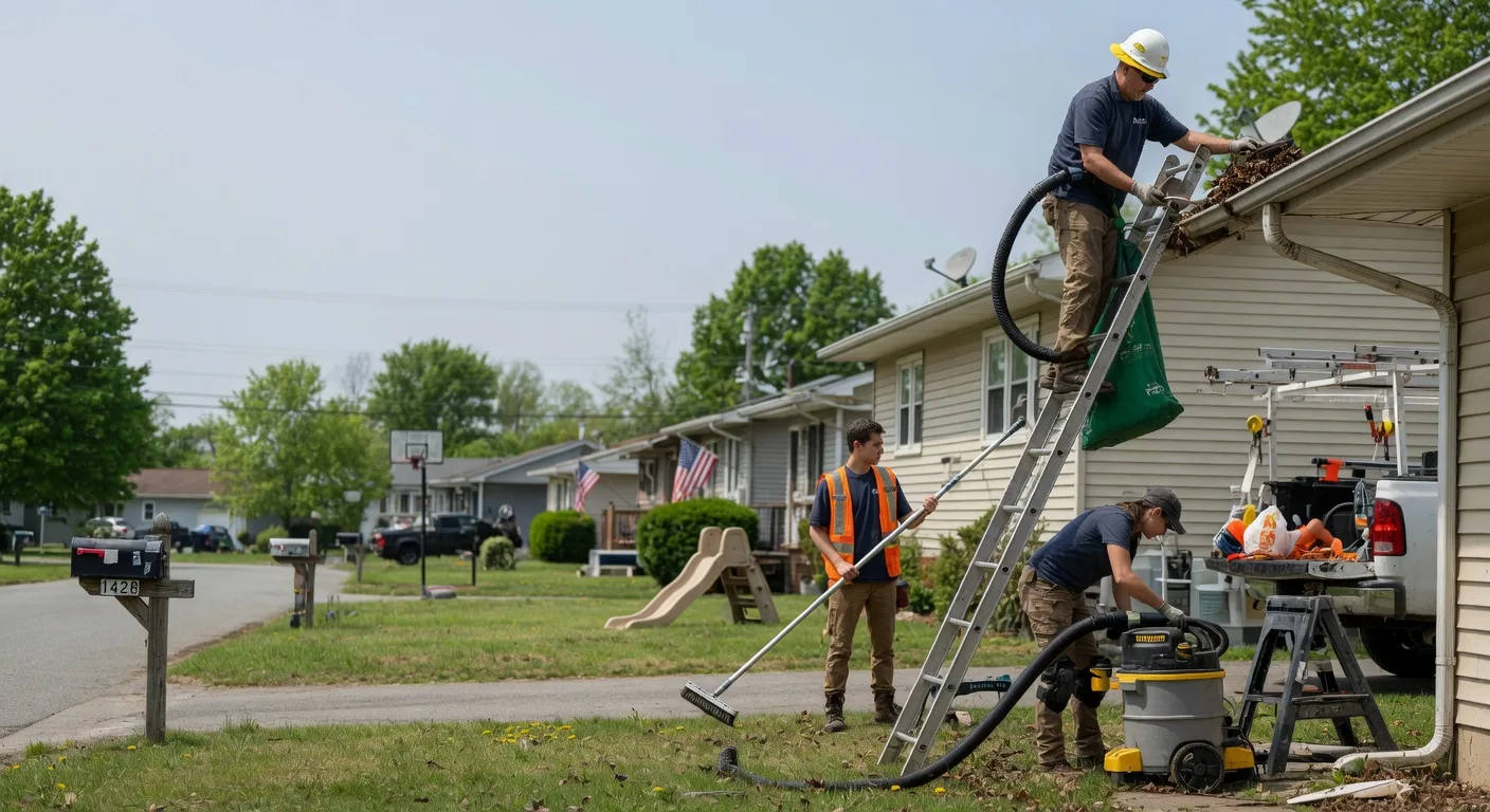 Gutter Installation in Wheelersburg, OH near me